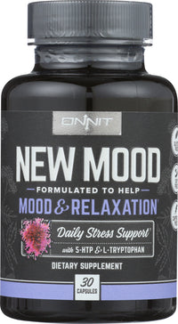 Onnit: New Mood Daily Stress And Mood Support, 30 Cp