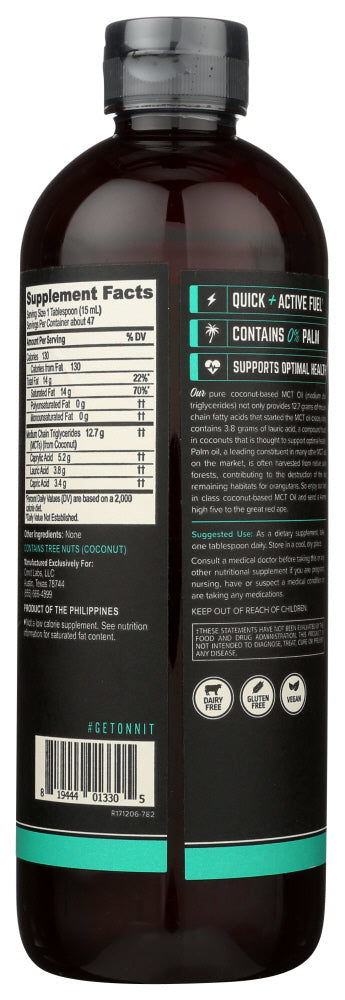 Onnit: Mct Oil, 24 Oz