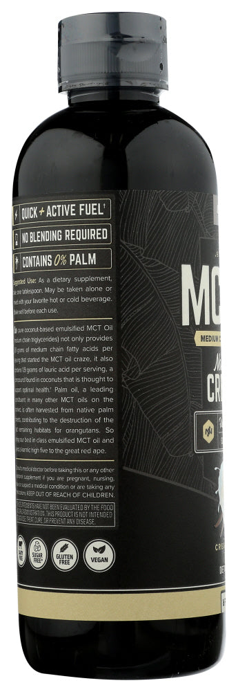 Onnit: Mct Oil Emulsified Vanill, 16 Oz