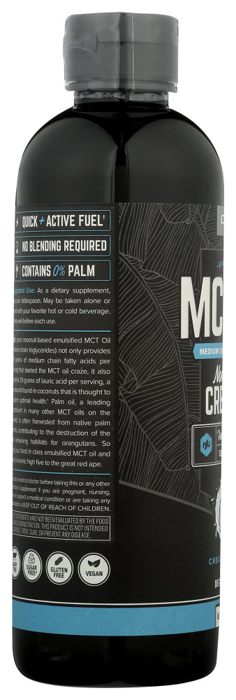 Onnit: Mct Oil Emulsified Coconu, 16 Oz