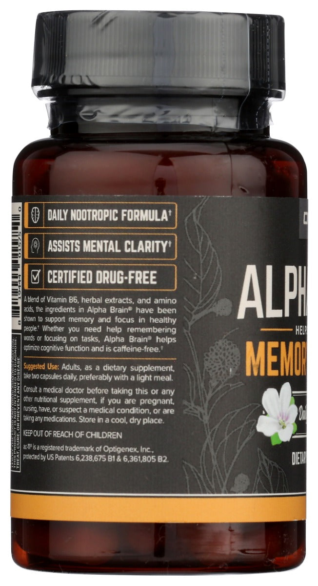 Onnit: Alpha Brain Memory & Focus Dietary Supplement, 14 Cp