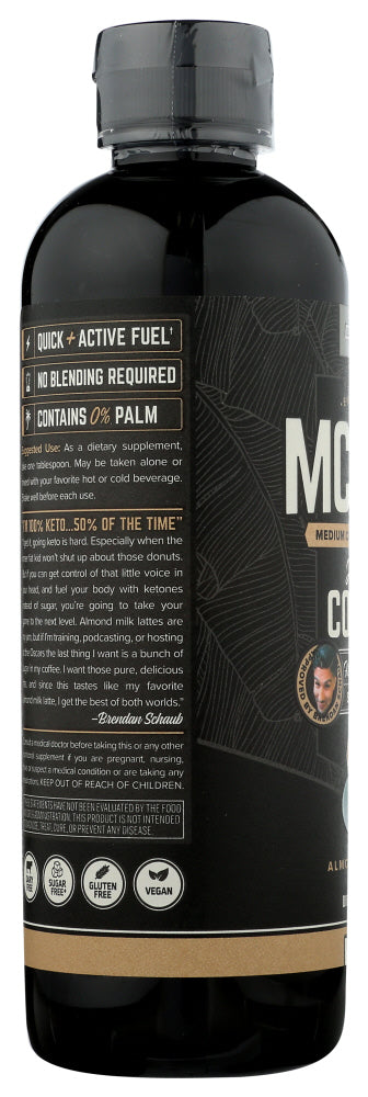 Onnit: Mct Oil Emulsified Almd M, 16 Oz