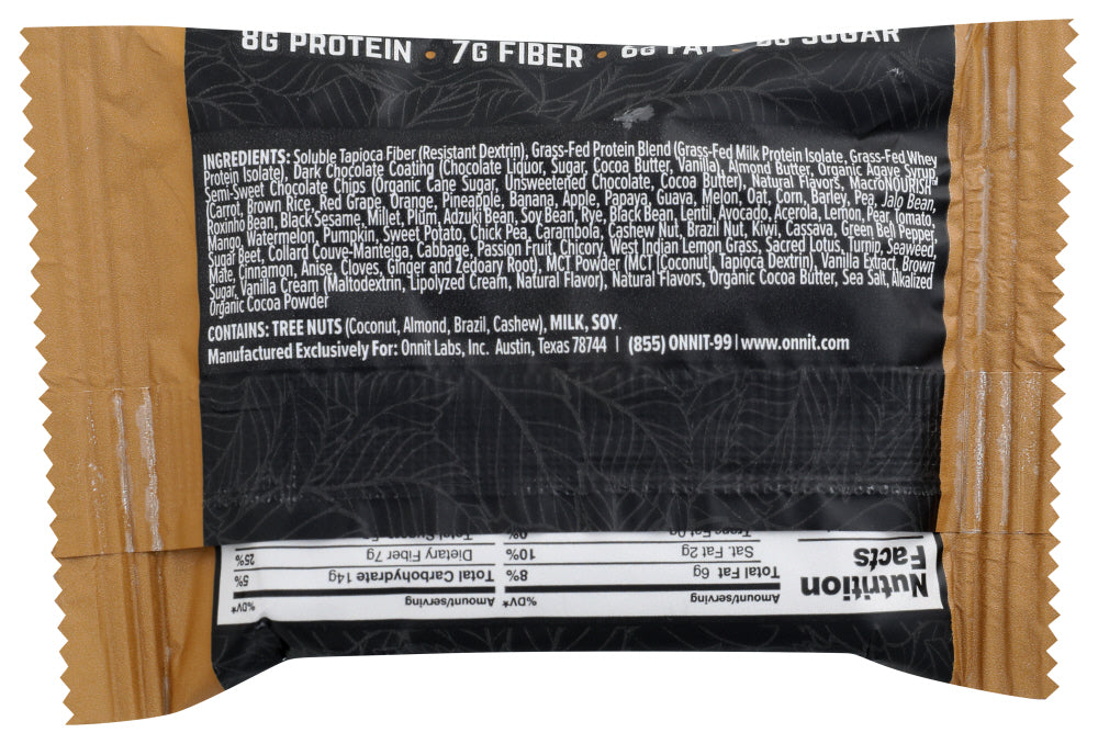 Onnit: Protein Bites Chocolate Cookie Dough, 32 Gm