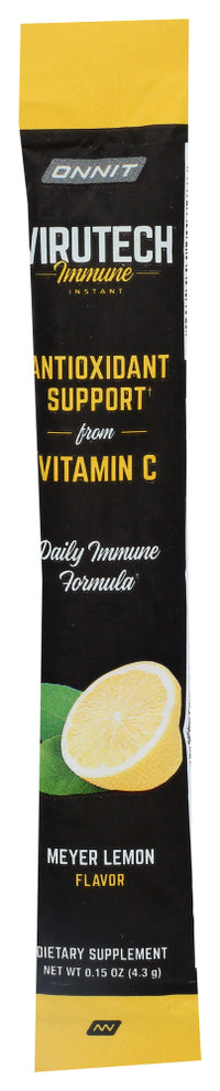 Onnit: Virutech Immune Instant Meyer Lemon, 0.15 Oz