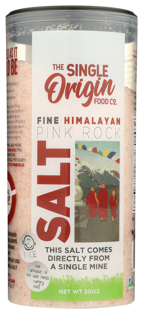 The Single Origin Food Co: Shaker Salt Hmlayan Pink, 20 Oz