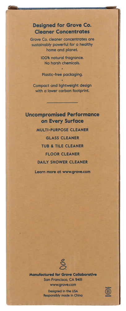 Grove Co: Reusable Cleaning Botte Grey, 1 Ea