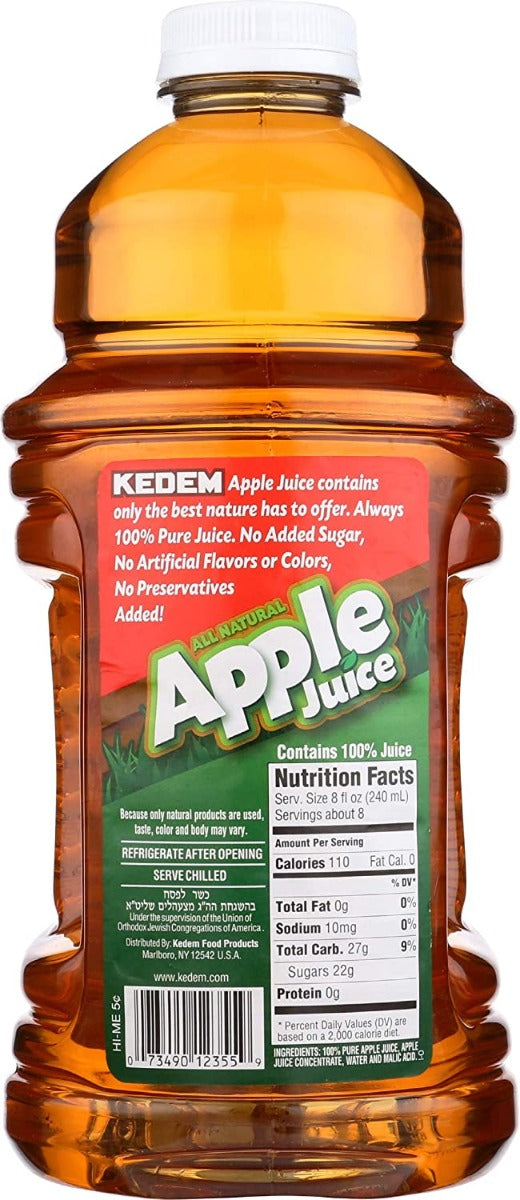 Kedem: Juice Apple, 64 Fo