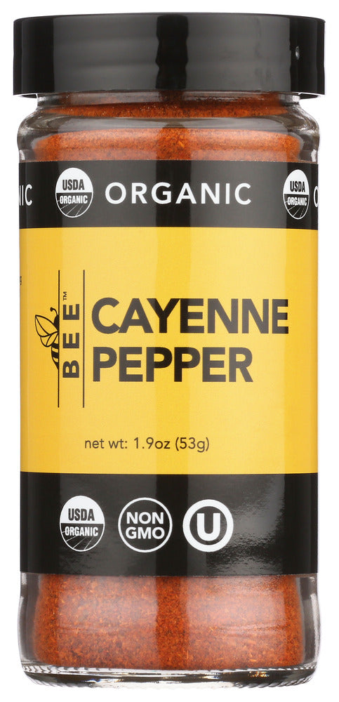 Bee Spices: Pepper Cayenne Org, 1.9 Oz.