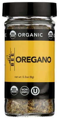 Bee Spices: Oregano Org, 0.3 Oz