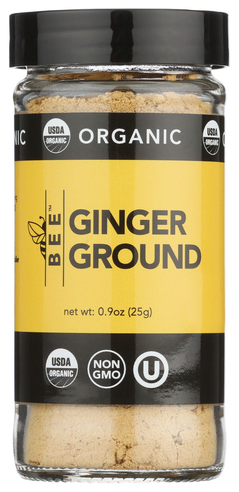 Bee Spices: Organic Ginger Ground, 0.9 Oz