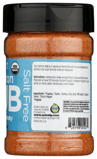 Spicely Organics: Tangy And Smoky Salmon Rub, 5.6 Oz