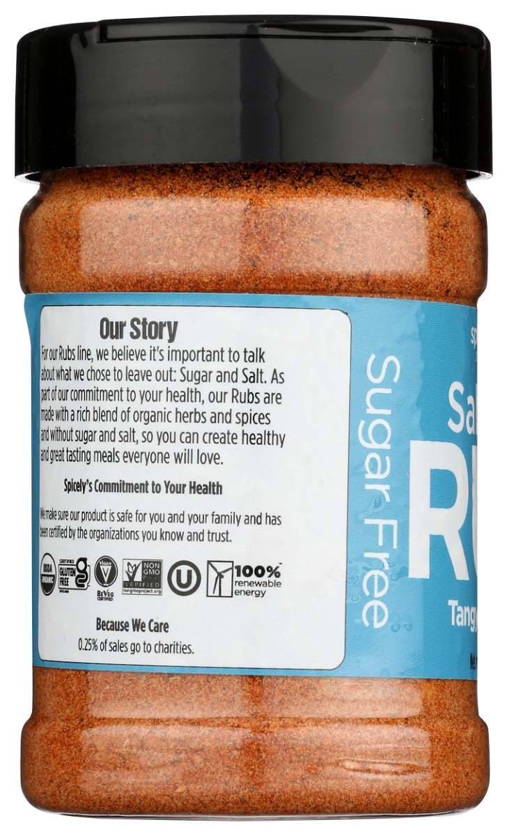 Spicely Organics: Tangy And Smoky Salmon Rub, 5.6 Oz