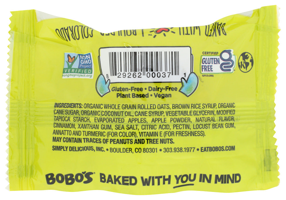 Bobos Oat Bars: Apple Pie Stuffd Oat Bite, 1.3 Oz