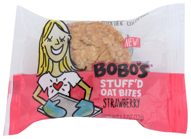 Bobos Oat Bars: Strawberry Stuffd Oat Bite, 1.3 Oz