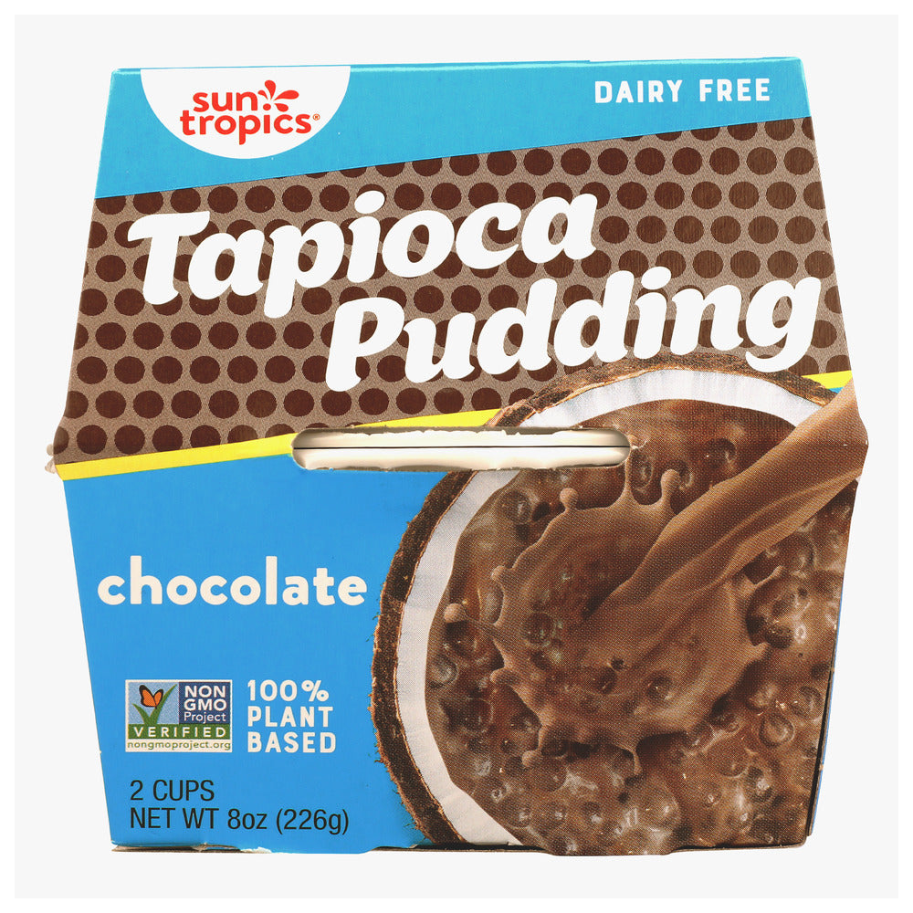 Sun Tropics: Chocolate Tapioca Pudding, 8 Oz