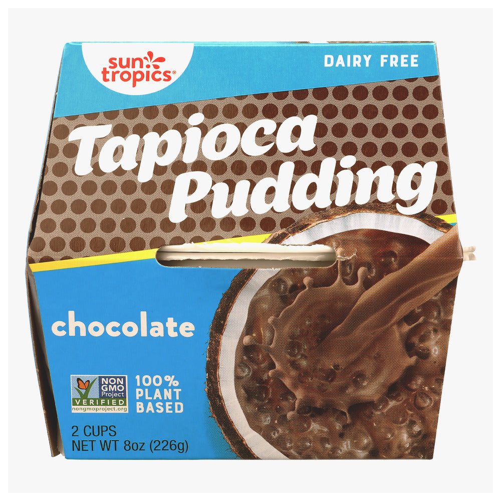 Sun Tropics: Chocolate Tapioca Pudding, 8 Oz