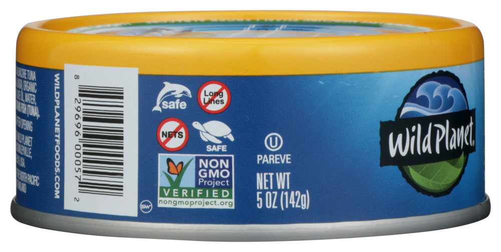 Wild Planet: Albacore Solid Wild Tuna In Extra Virgin Olive Oil, 5 Oz