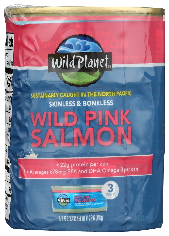 Wild Planet: Wild Pink Salmon, 11.25 Oz