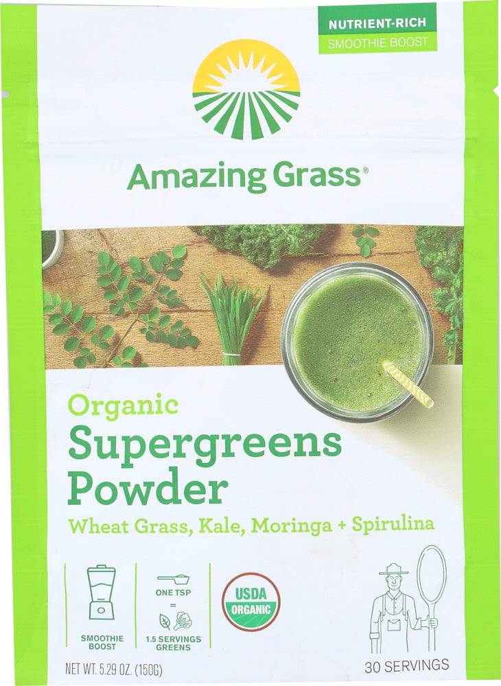 Amazing Grass: Supergreen 30Serv Org, 5.29 Oz