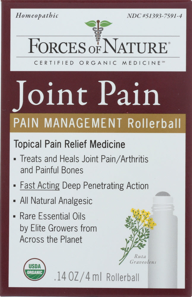 Forces Of Nature: Joint Pain Management Roller Ball, 4 Ml