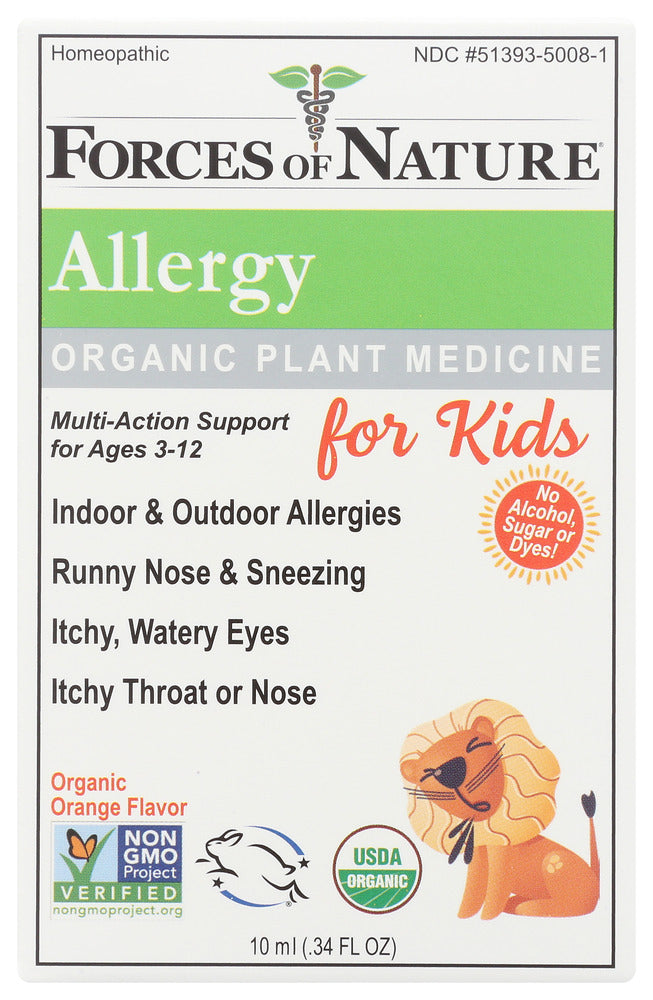 Forces Of Nature: Kids Allergy, 10 Ml