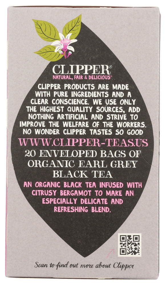 Clipper: Organic Earl Grey Black Tea, 1.41 Oz