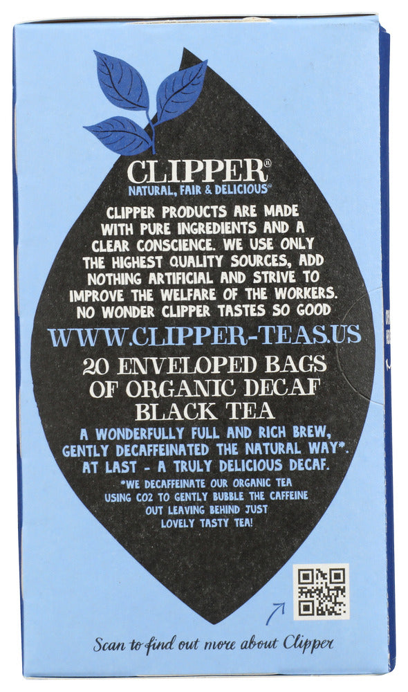 Clipper: Organic Decaf Black Tea, 1.41 Oz