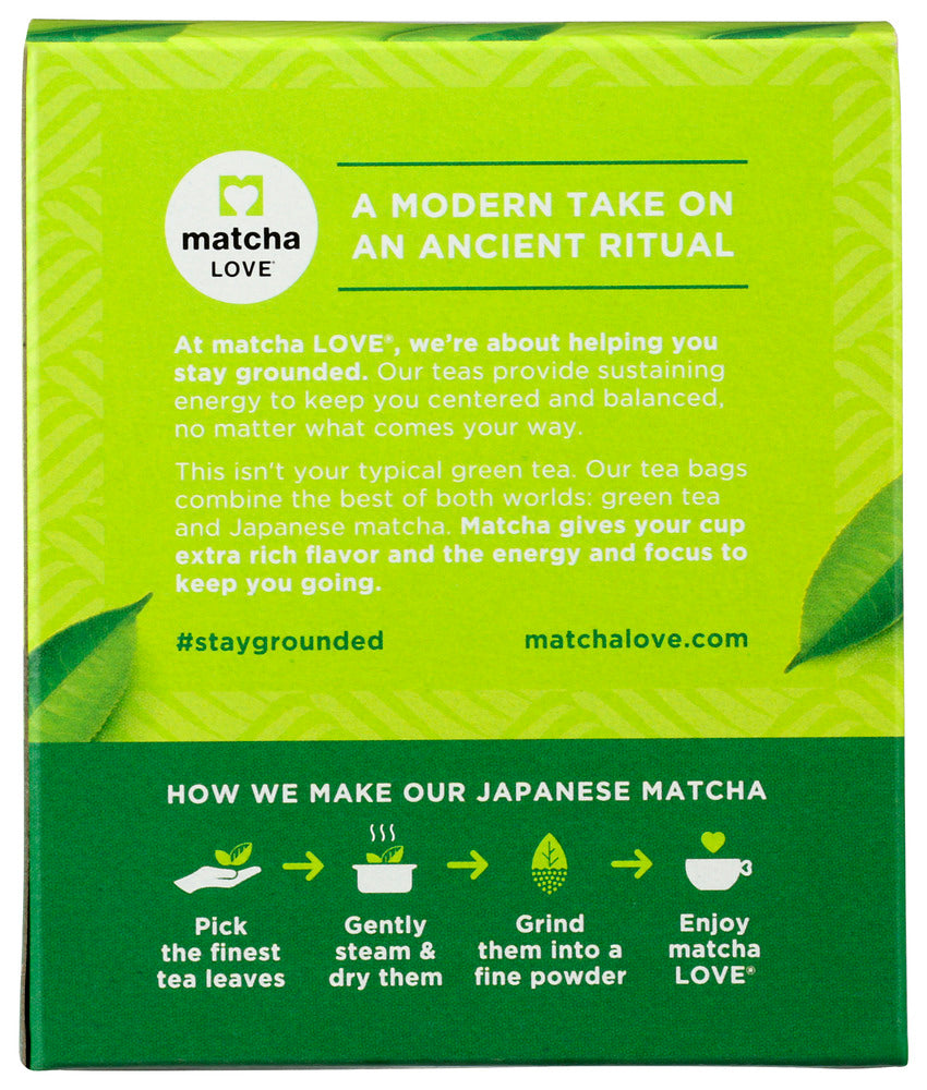 Matcha Love: Japanese Matcha Plus Green Tea, 10 Bg