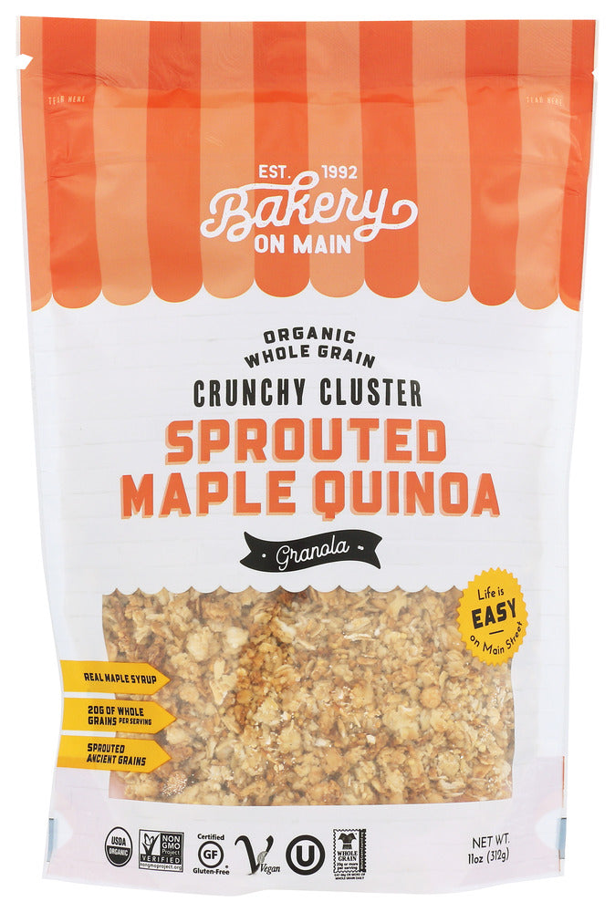 Bakery On Main: Sprouted Maple Quinoa Granola, 11 Oz