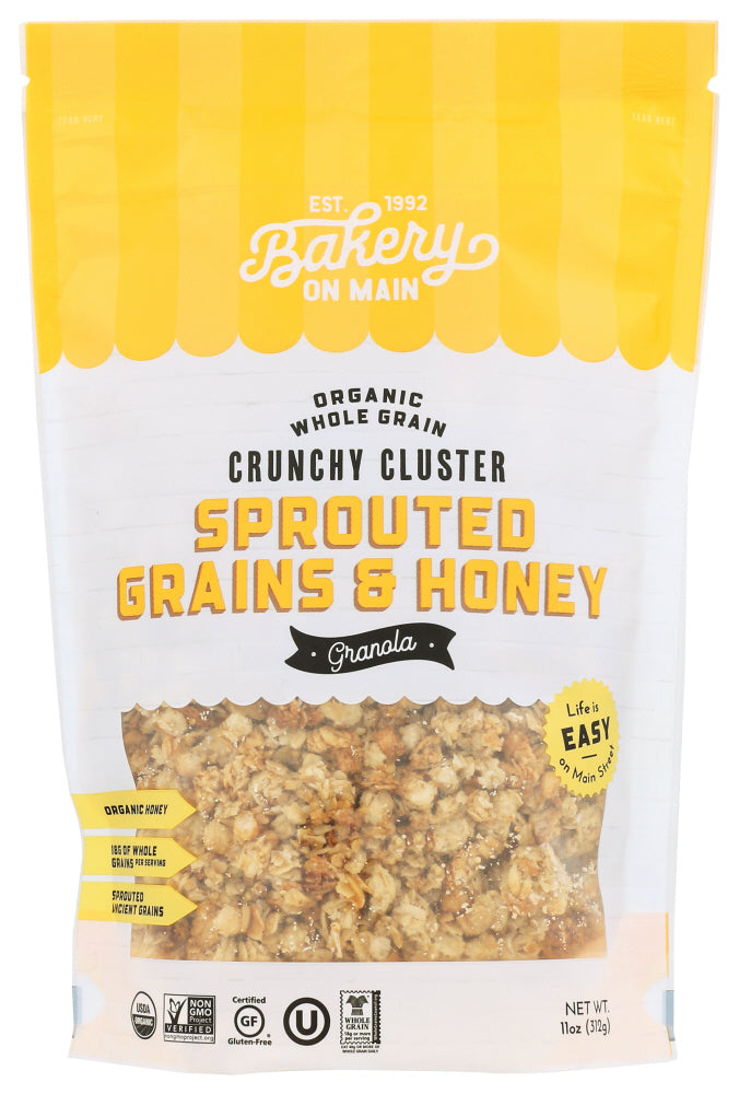 Bakery On Main: Sprouted Grains And Honey Granola, 11 Oz