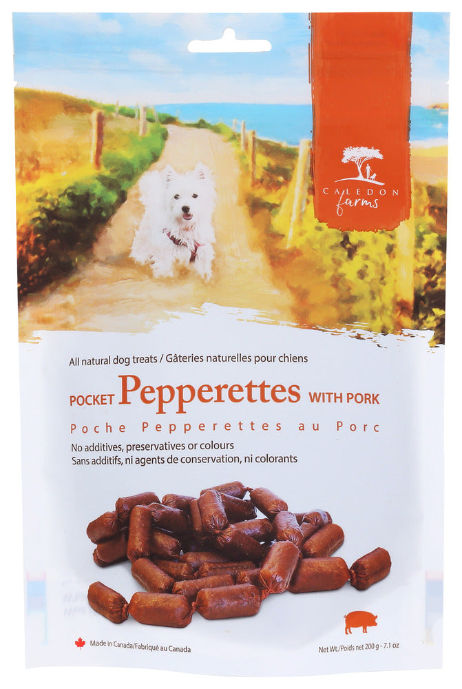 Caledon Farms: Pork Pocket Pepperettes, 7.1 Oz