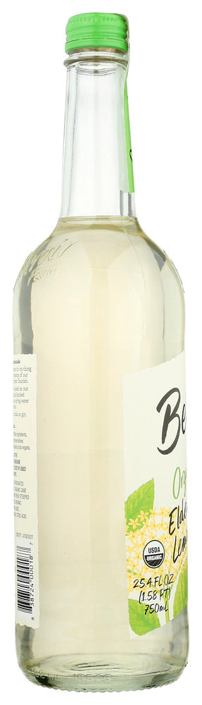 Belvoir: Organic Elderflower Lemonade Soft Drink, 25.4 Fo