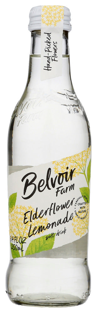 Belvoir: Elderflower Lemonade Soft Drink, 8.4 Fo