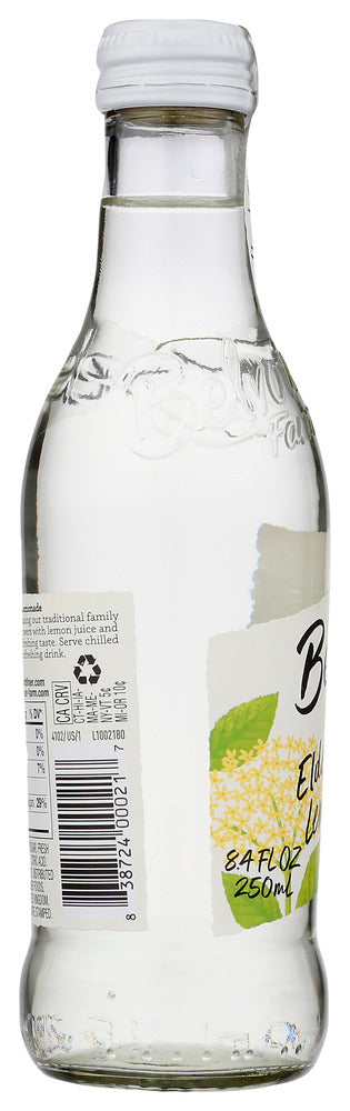 Belvoir: Elderflower Lemonade Soft Drink, 8.4 Fo