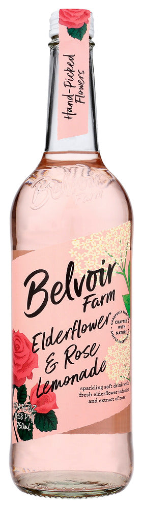 Belvoir: Elderflower & Rose Lemonade, 25.4 Fo