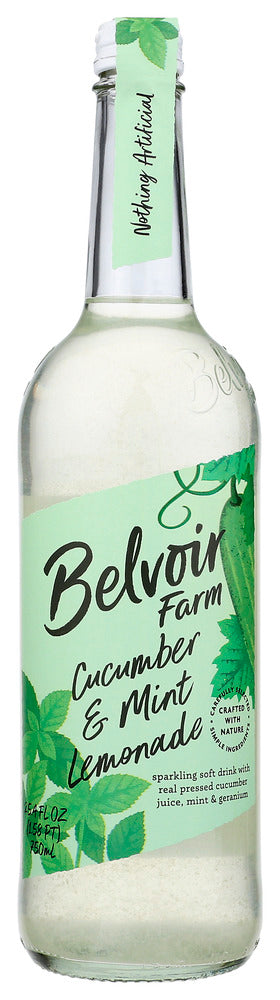 Belvoir: Cucumber & Mint Lemonade, 25.4 Fo