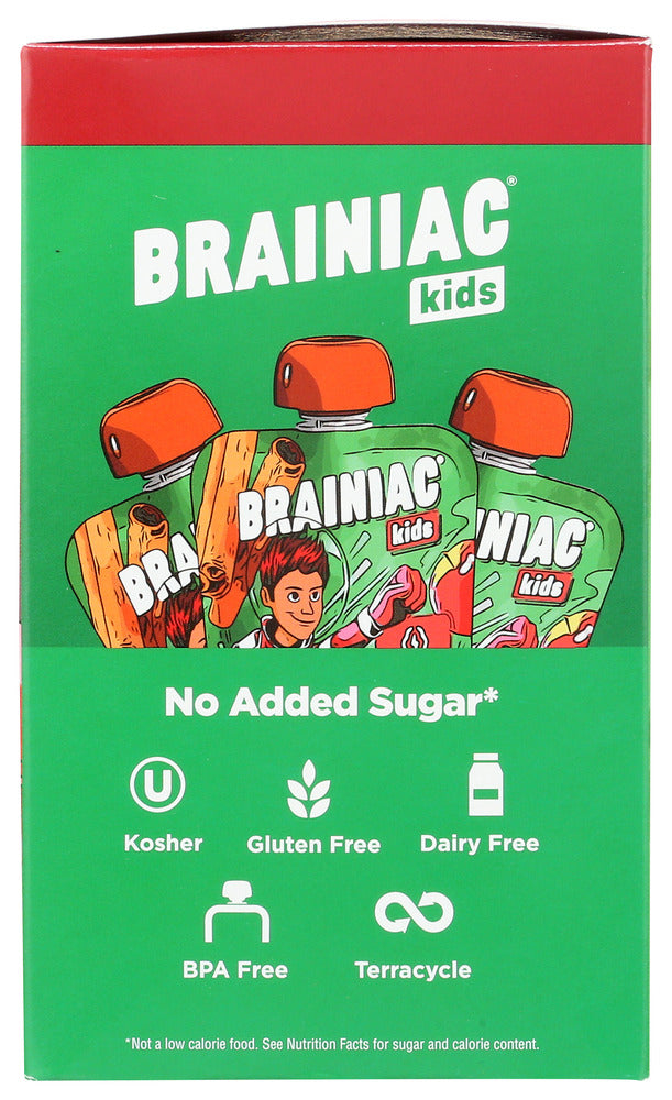 Brainiac: Apple Cinnamon Smart Squeezers 10 Pc, 32 Oz