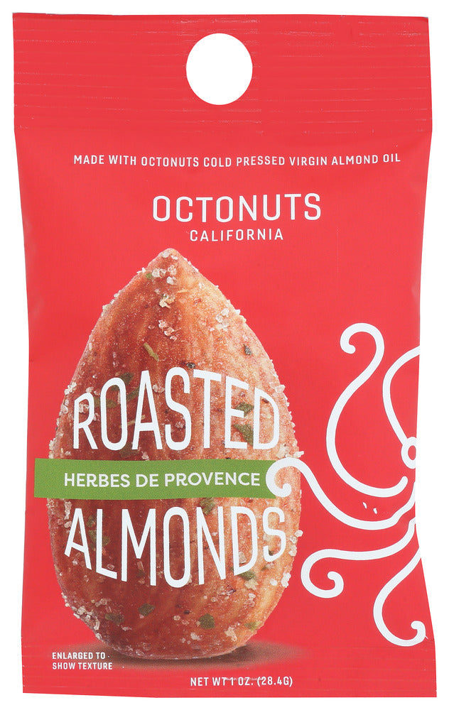 Octonuts: Herbes De Provence Roasted Almonds, 1 Oz