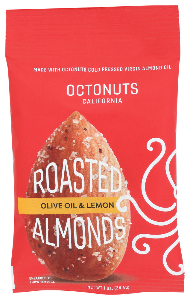 Octonuts: Olive Oil And Lemon Roasted Almonds, 1 Oz