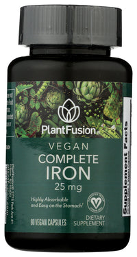 Plantfusion: Vegan Plant Based Iron, 90 Vc