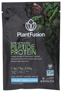 Plantfusion: Elite Activated Peptide Protein Creamy Vanilla Bean, 0.79 Oz