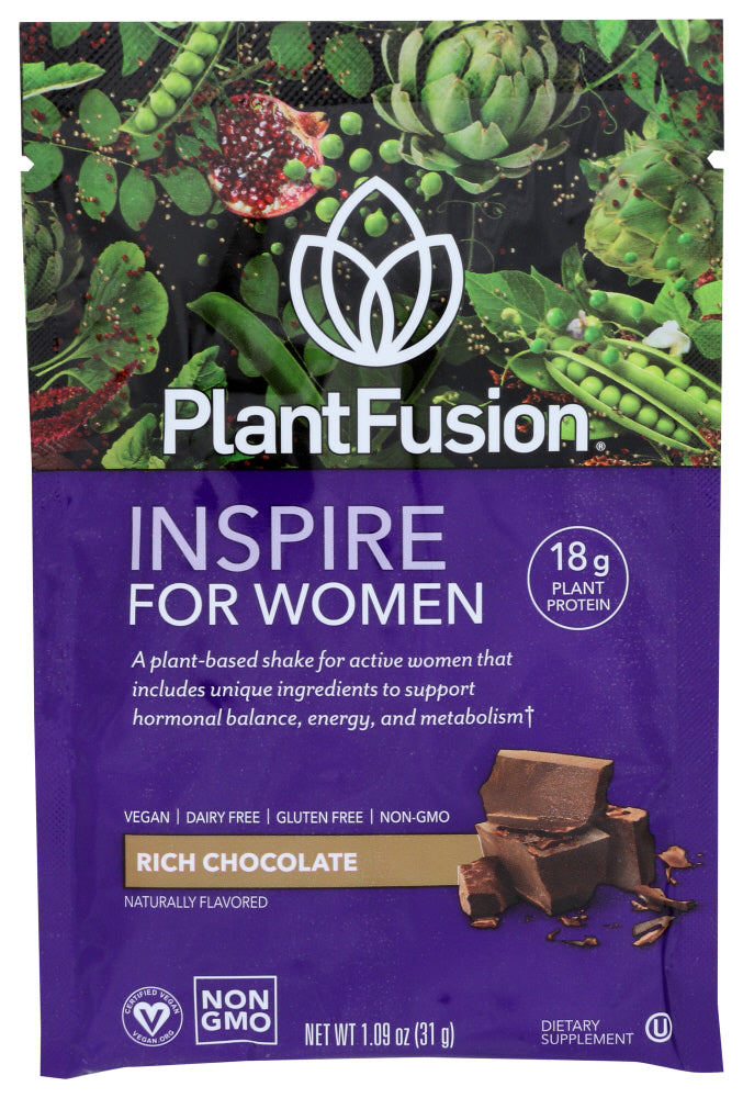 Plantfusion: Inspire For Women Rich Chocolate Packet, 1.09 Oz