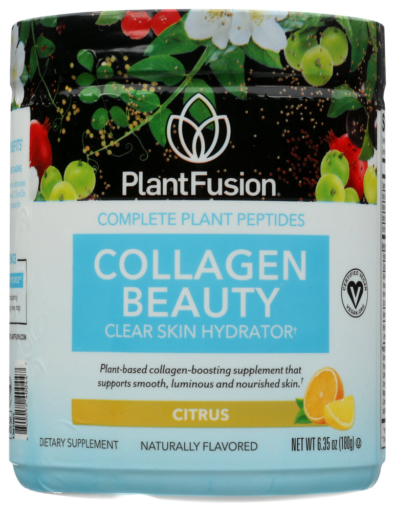 Plantfusion: Collagen Beauty Skin Citrus, 6.35 Oz