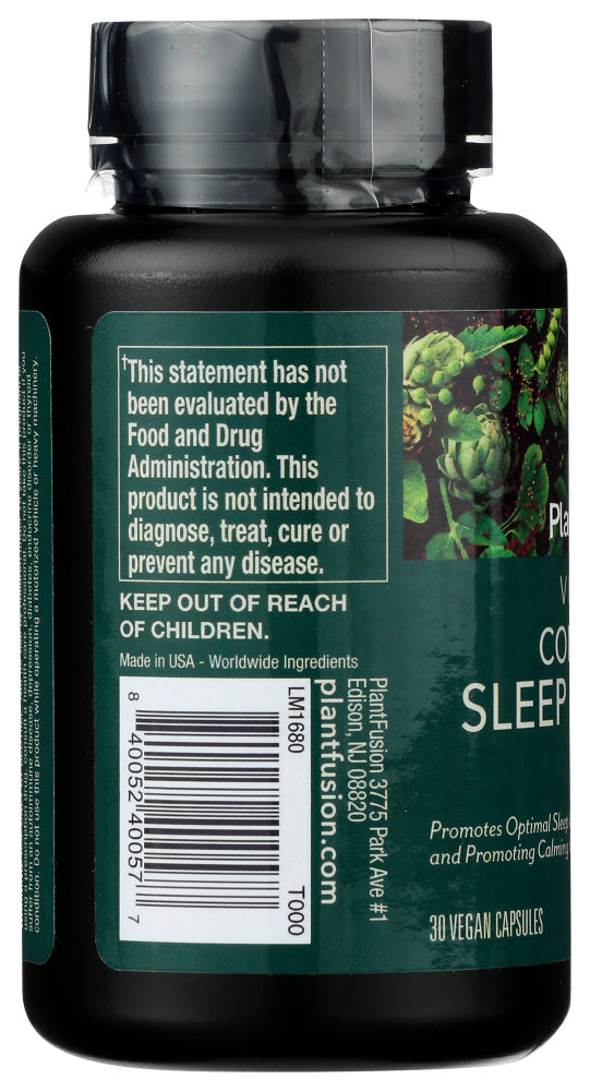 Plantfusion: Sleep Support, 30 Vc