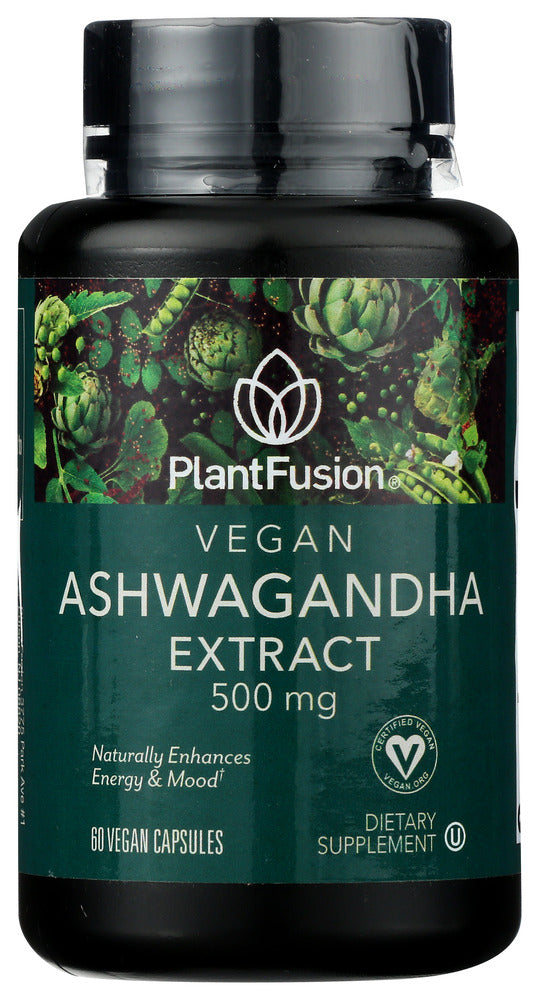 Plantfusion: Ashwagandha 500Mg, 60 Vc