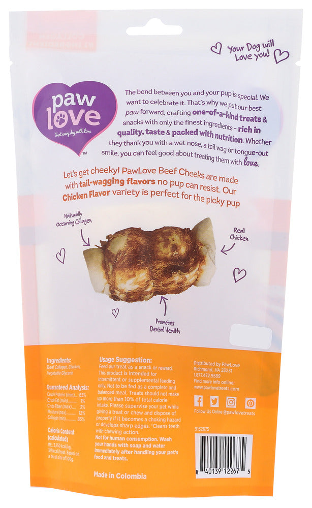 Paw Love: Beef Collagen Chicken, 1 Ea