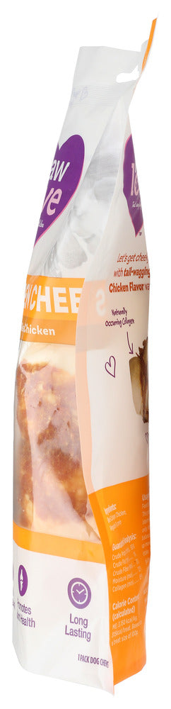 Paw Love: Beef Collagen Chicken, 1 Ea