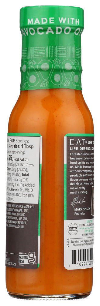 Primal Kitchen: Mild Sweet Buffalo Sauce, 8.5 Oz