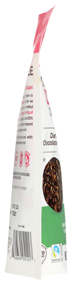 Love Good Fats: Dark Chocolate Thins Mint And Cocoa Nibs, 96 Gm