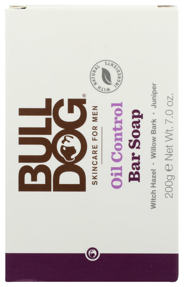 Bulldog: Soap Bar Oil Control, 7 Oz